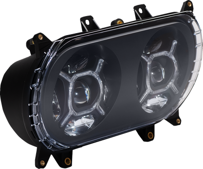 CUSTOM DYNAMICS ProGLOW™ Headlight - Black - Road Glide PG-RG-B