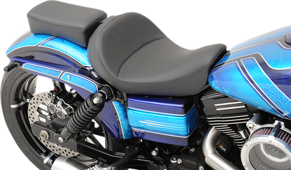 DRAG SPECIALTIES Solo Seat - Mild Stitched - Driver's Backrest - FXD USE P-PADS 08030342,0353 0803-0555