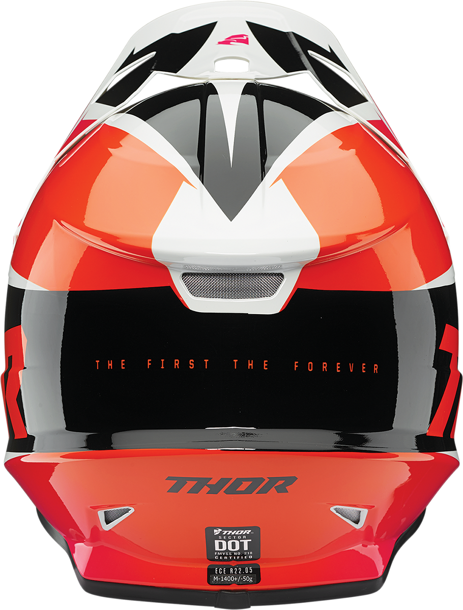 THOR Sector Helmet - Fader - Orange/Magenta - XL 0110-6769