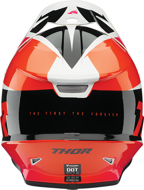 THOR Sector Helmet - Fader - Orange/Magenta - XS 0110-6765