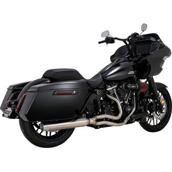 VANCE & HINES 2-into-1 Gaslighter Exhaust System - M8 Touring - Brushed  27347  1810-3311