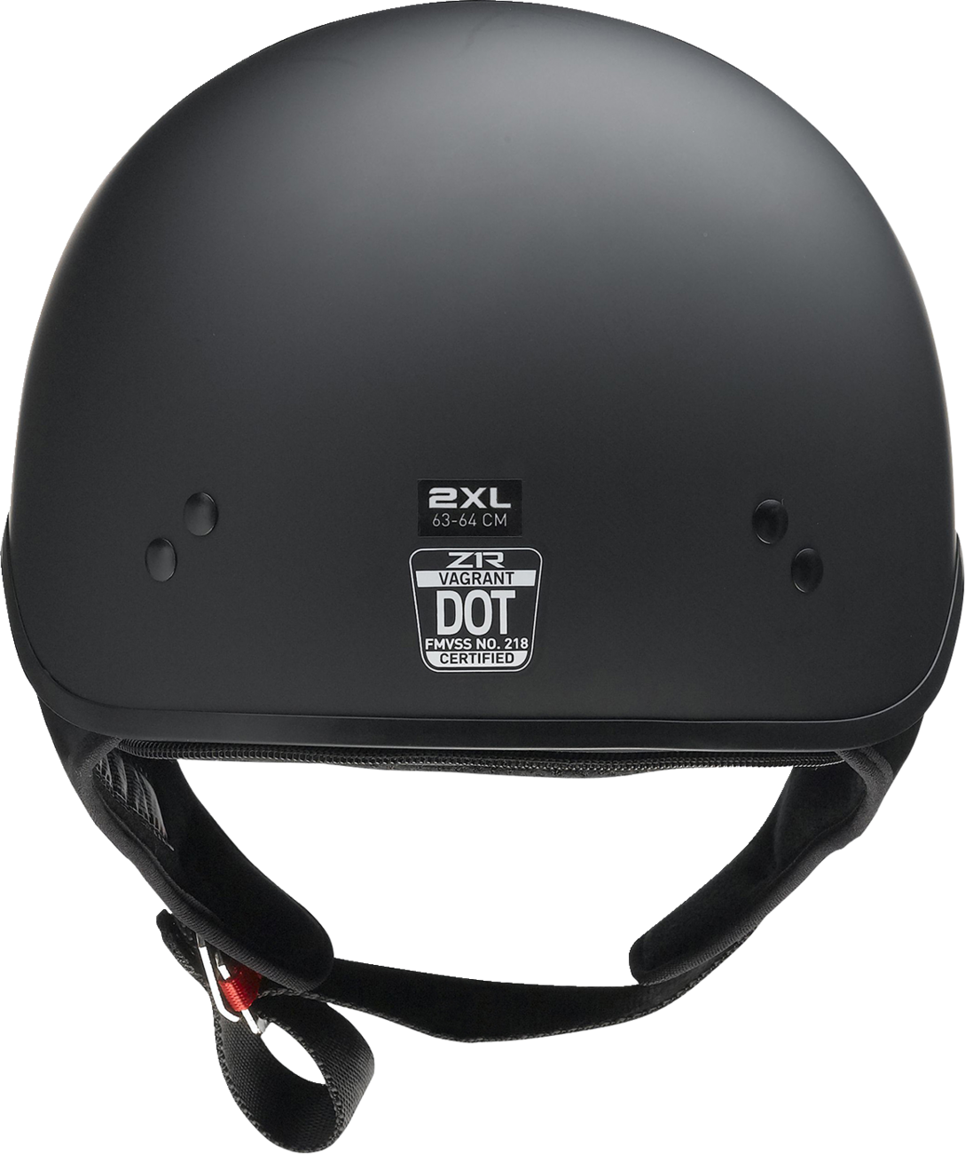 Z1R Vagrant NC Helmet - Flat Black - XS 0103-1372