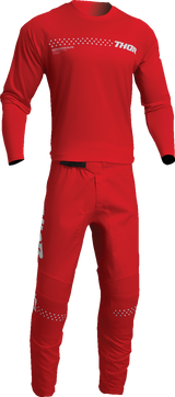 THOR Youth Sector Minimal Jersey - Red - 2XS 2912-2015