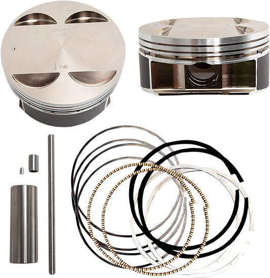 S&S CYCLE Piston Kit - 124" 920-0141