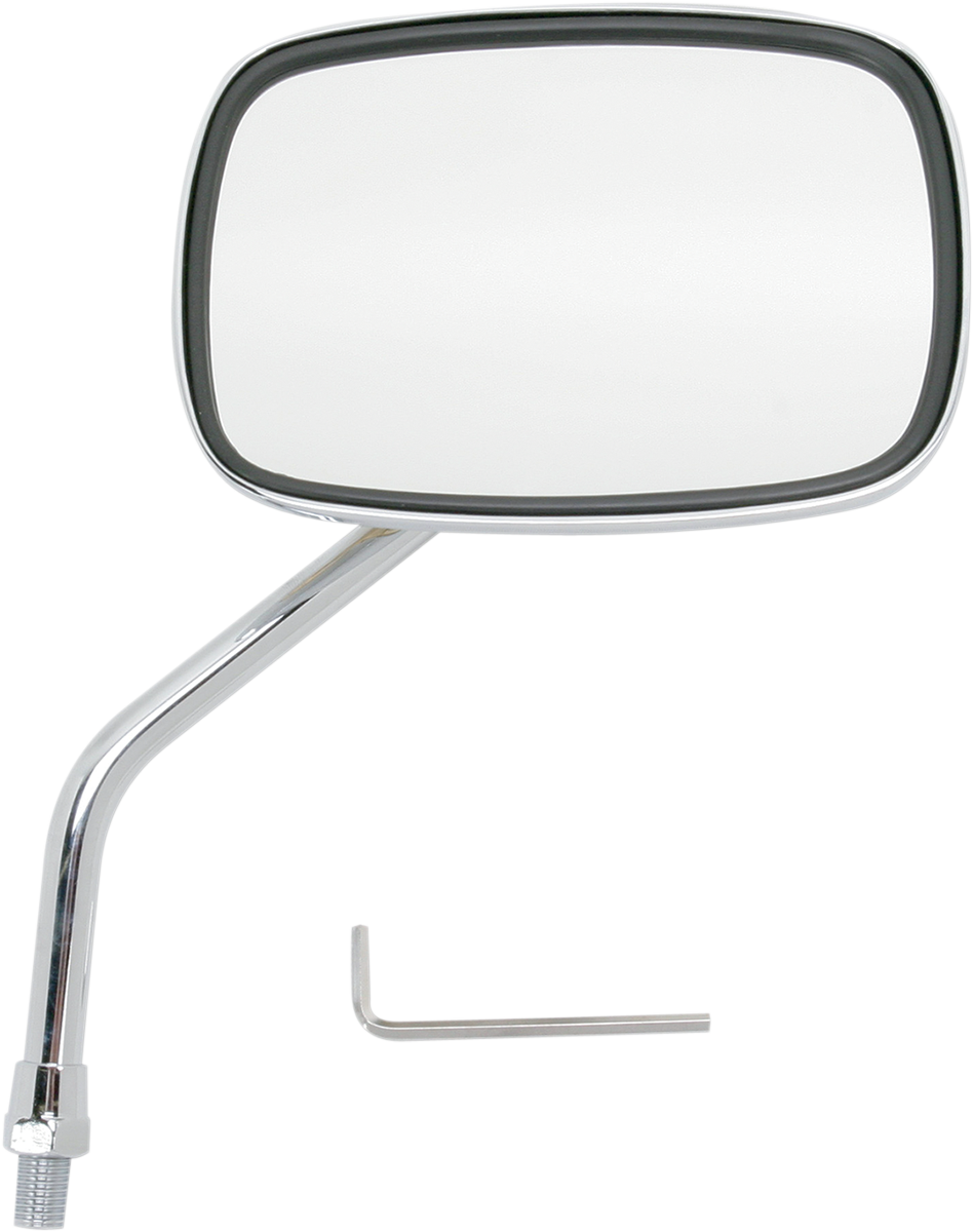 EMGO Live to Ride Free Mirror - Chrome/Gold - 10 mm - Left 20-31758A