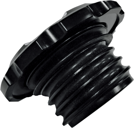 JOKER MACHINE Gas Cap - Smooth - Black 10-442B
