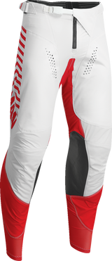 THOR Hallman Differ Slice Pants - White/Red - 32 2901-10306