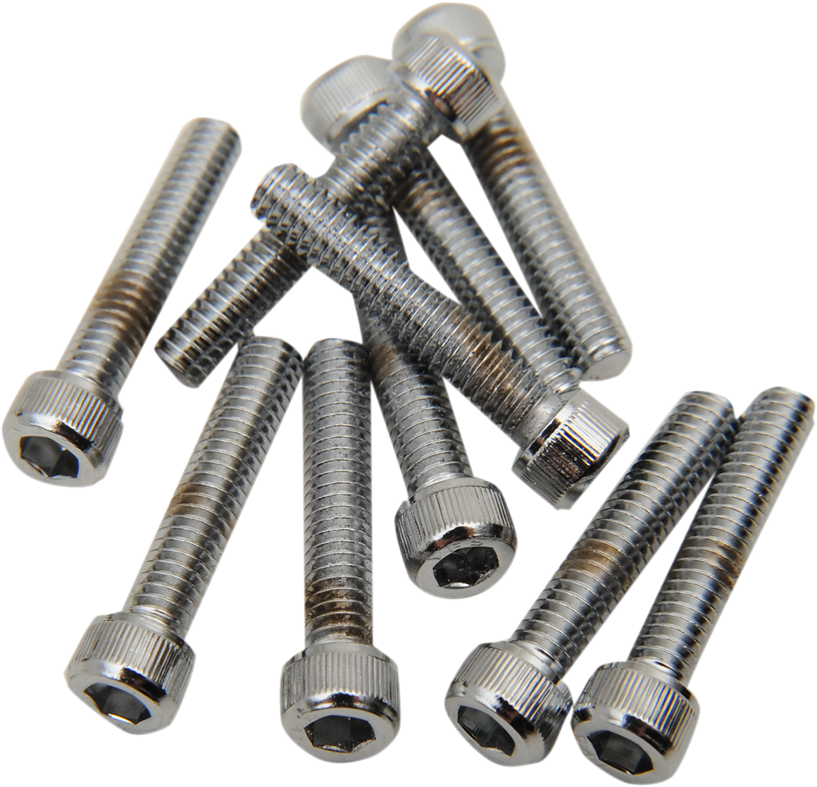 DRAG SPECIALTIES Bolts - Socket-Head - Knurled - 8-32 x 7/8" MPB190