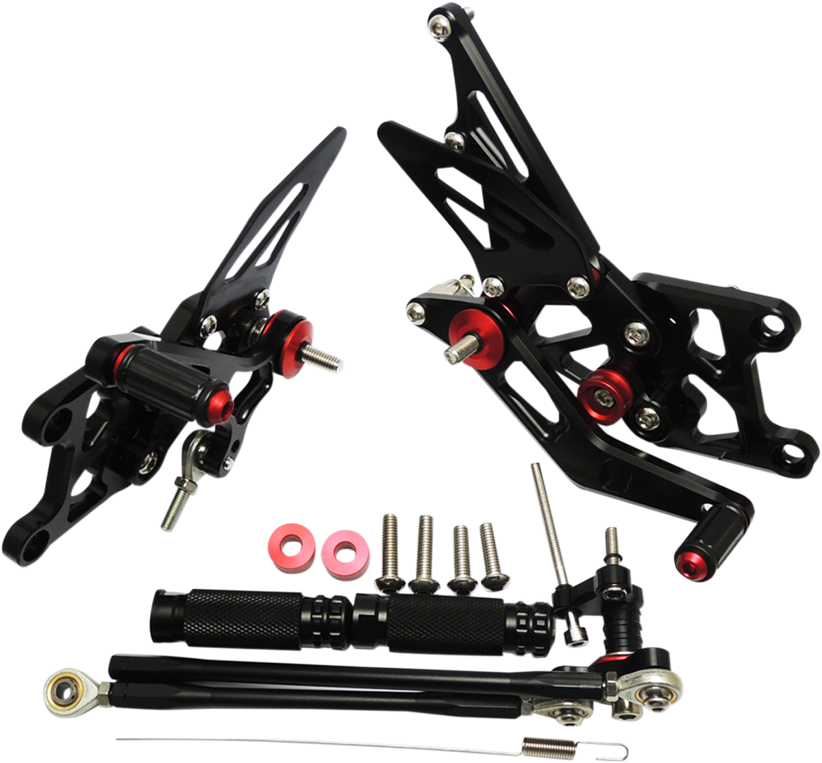 MGP MGP Rearset - Black - Honda CBR600RR 2007-2023 40901-2500