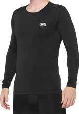 100% Basecamp Jersey - Long-Sleeve - Black - Medium 40045-00001