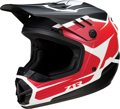 Z1R Youth Rise Helmet - Flame - Red - Small 0111-1445