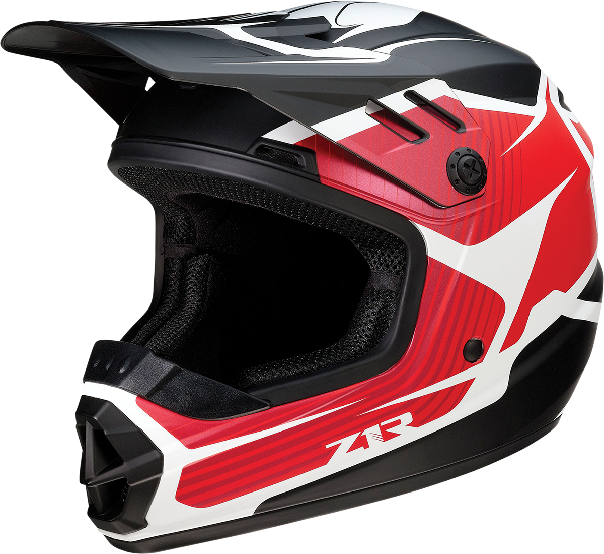 Z1R Youth Rise Helmet - Flame - Red - Large 0111-1447