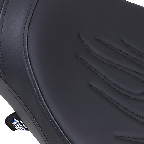 DRAG SPECIALTIES Predator Seat - Flame Stitched - Vegas 0810-1597