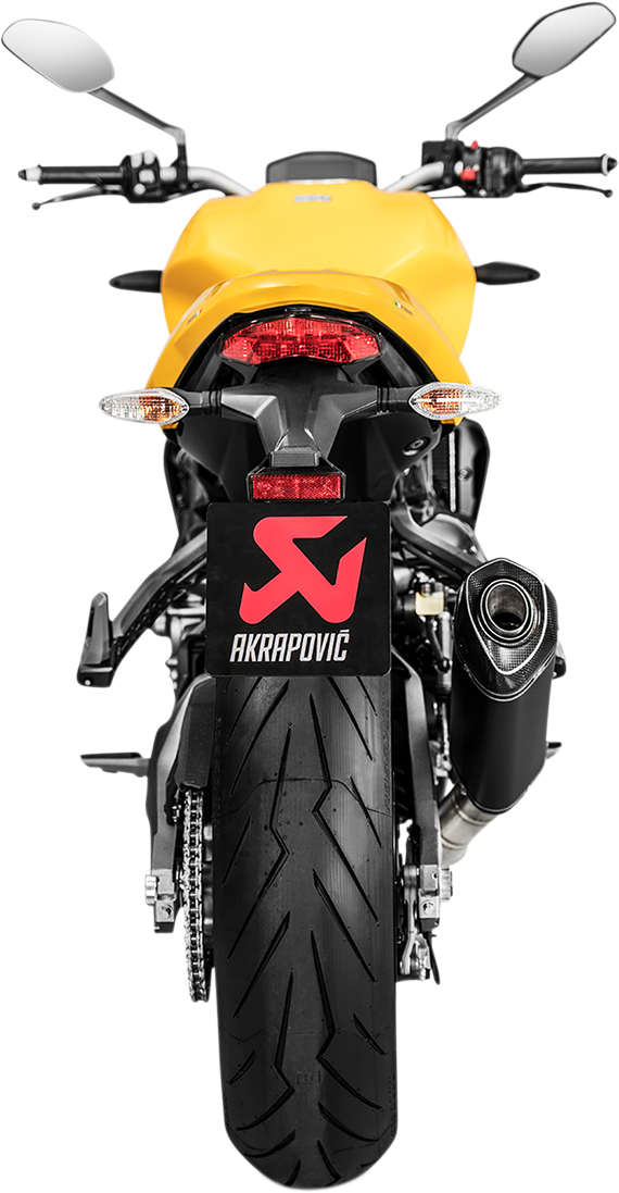 AKRAPOVIC Muffler - Titanium Monster 821 /1200 2017-2020 S-D12SO8-RTBL 1811-3477