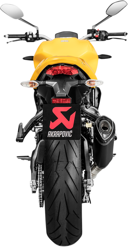 AKRAPOVIC Muffler - Titanium Monster 821 /1200 2017-2020 S-D12SO8-RTBL 1811-3477