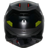 AGV K7 Helmet - Kyber - Matte Gray/Yellow Fluo - XL 0101-17987