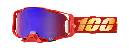 100% Armega Goggles - Nuketown - Red/Blue Mirror 50005-00020