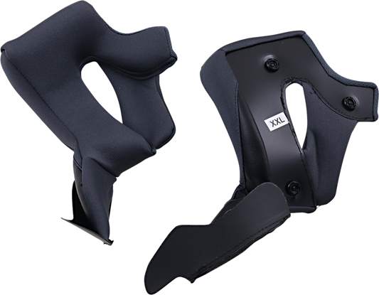 Z1R Warrant Cheek Pads - Black - 2XL 0134-2688