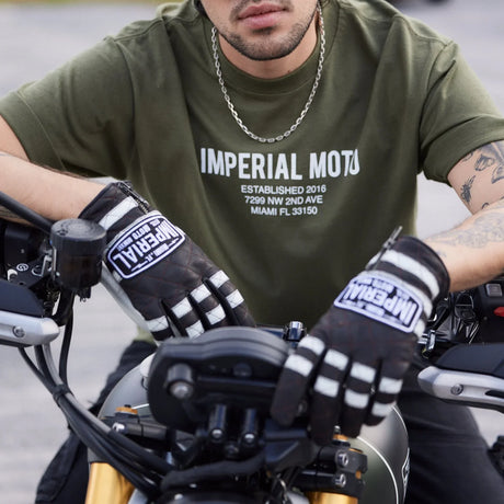 IMPERIAL MOTO Cafe Racer Glove 2.0 - BLACK - XL