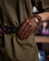 IN STOCK IMPERIAL MOTO Touring Gloves - BROWN - LARGE