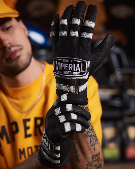 IMPERIAL MOTO Cafe Racer Glove 2.0 - BLACK - XL