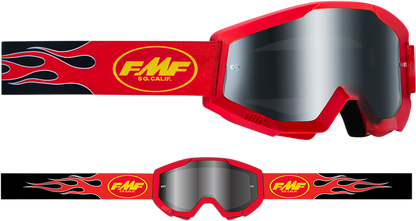 Gafas FMF PowerCore Sand - Llama - Rojo - Ahumado F-50053-00003 2601-3015 