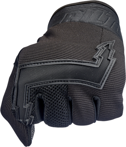 BILTWELL Baja Gloves - Black Out - Large 1508-0101-304