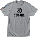 D'COR VISUALS Yamaha Racing T-Shirt - Gray - Large 80-117-3