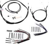BURLY BRAND Control Kit - 14" Ape Hanger Handlebars B30-1040