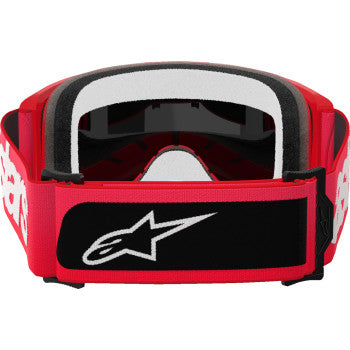 ALPINESTARS GOGGLES Vision 5 Goggle - Blaze - Red - Gold Mirror 5102125-3115