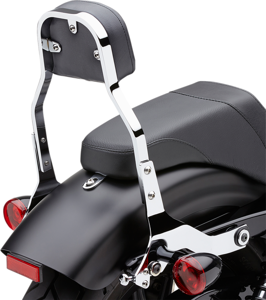 COBRA Backrest Kit - 11" - Chrome - XL 602-2025