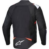 IN STOCK OPEN BOX ALPINESTARS T-SPS Air v2 Jacket - Black/White/Red Fluo - 2XL 3301025-1231-2XL
