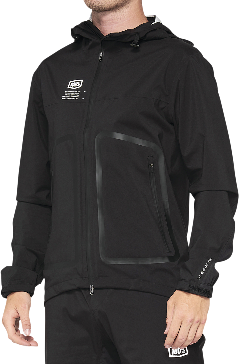 100% Hydromatic Jacket - Black - Medium 40039-00001