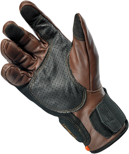 BILTWELL Borrego Gloves - Chocolate/Black - XL 1506-0201-305