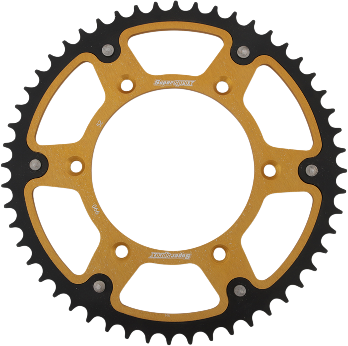 SUPERSPROX Stealth Rear Sprocket - 52 Tooth - Gold - Husaberg/Husqvarna/KTM RST-990-52-GLD