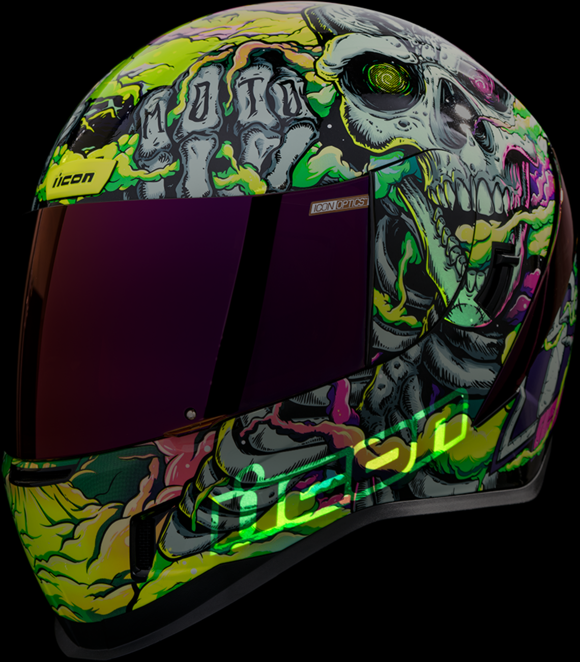 ICON Airform™ Helmet - Hippy Dippy - Purple - XL 0101-16028