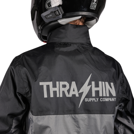 THRASHIN SUPPLY CO. Waterproof Mission Rain Jacket - Large TMJ-11-10