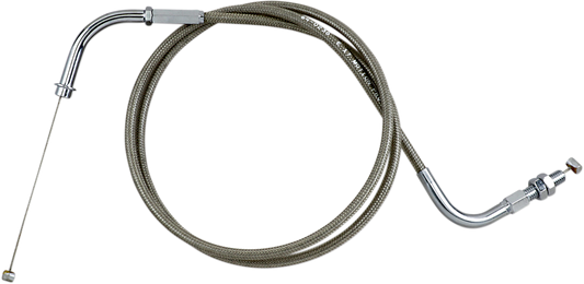 MOTION PRO Throttle Cable - Push - Suzuki - Stainless Steel 64-0238