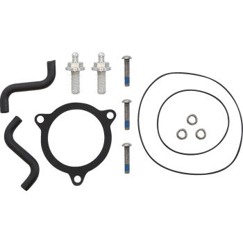 Filtro de aire de cono COBRA - Negro/Negro Harley-Davidson 606-0100-06B 