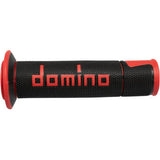 IN STOCK DOMINO A450 Grips - Domino - Black/Red A45041C4240B7-0