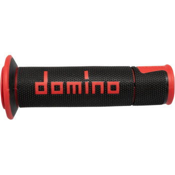 IN STOCK DOMINO A450 Grips - Domino - Black/Red A45041C4240B7-0