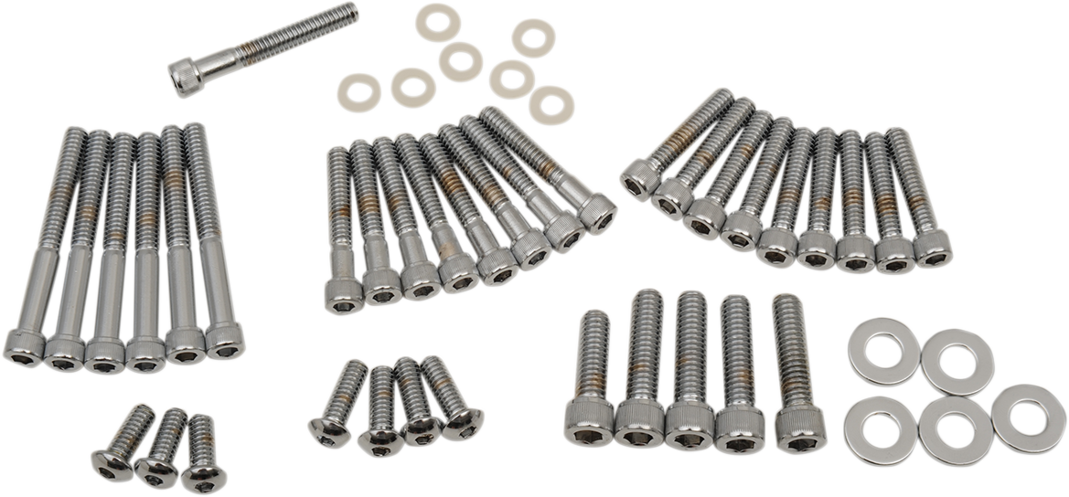 DRAG SPECIALTIES Socket-Head Side Cover Bolt Kit - FXR MK188