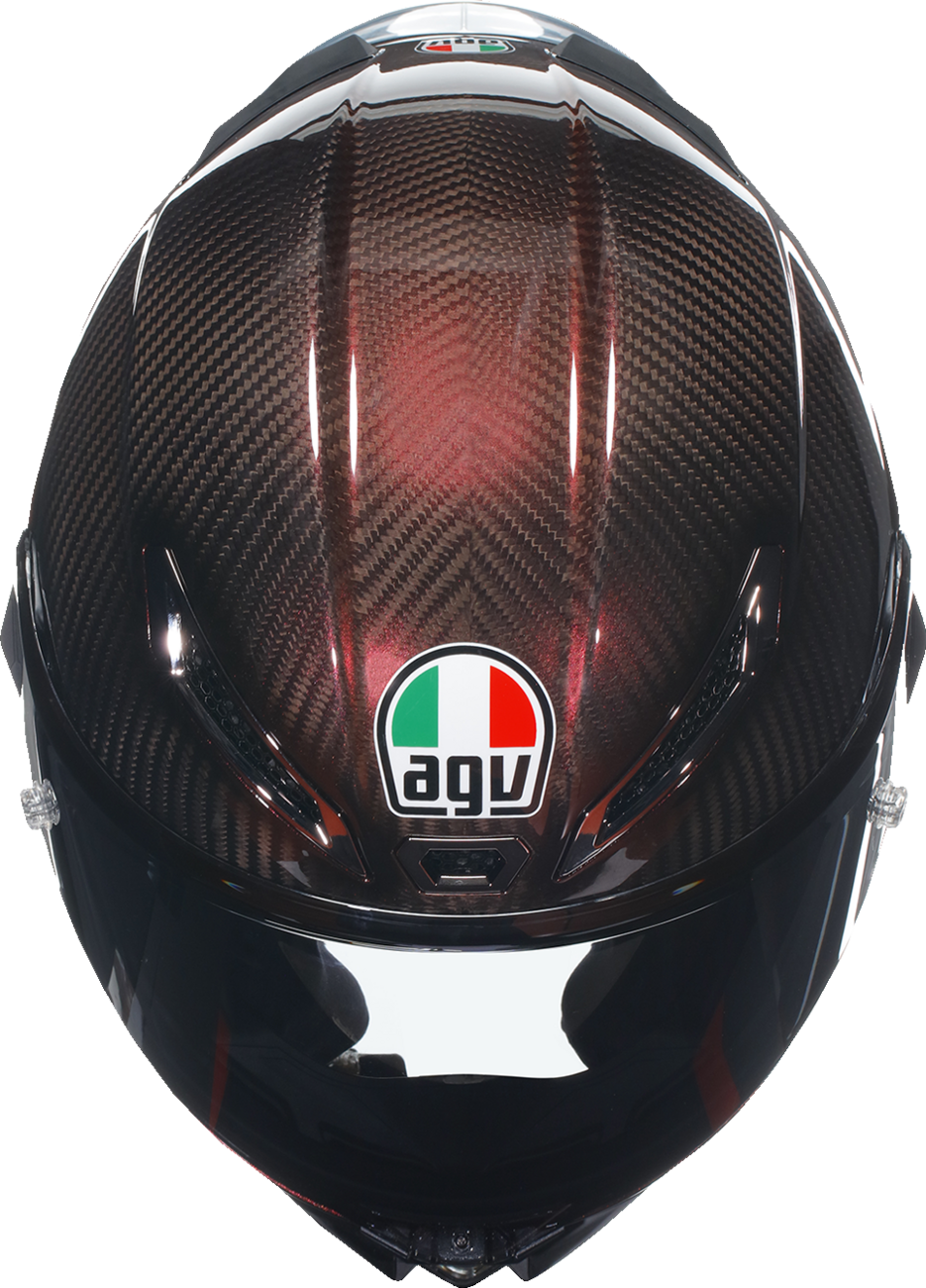 Casco AGV Pista GP RR - Carbono rojo - Pequeño 2118356002011S 