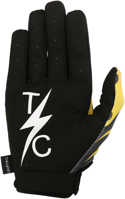 THRASHIN SUPPLY CO. Stealth Gloves - Flame - Small SV1-07-08