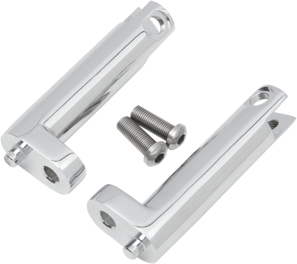 DRAG SPECIALTIES Soporte para reposapiés del pasajero - Cromado 1620-1056 