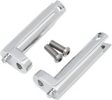 DRAG SPECIALTIES Soporte para reposapiés del pasajero - Cromado 1620-1056 