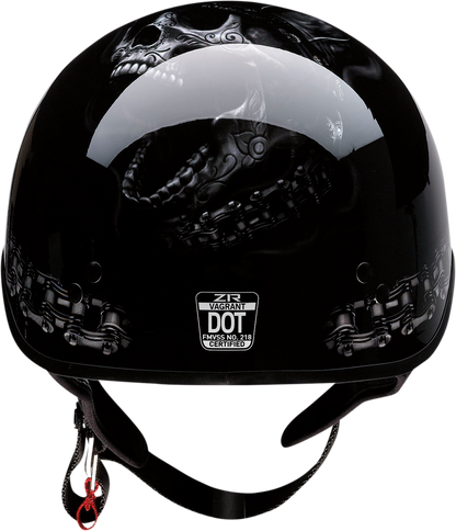 Z1R Vagrant Helmet - FTW - Black/Gray - XS 0103-1318