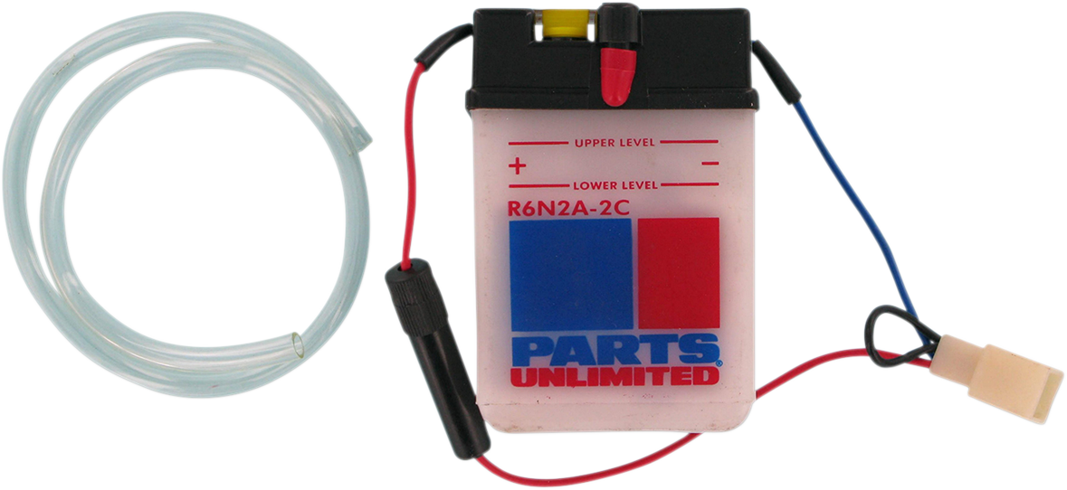 Parts Unlimited Conventional Battery 6n2a2c