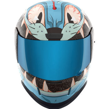 ICON Airform™ Helmet - 9 Lives - Blue - 3XL 0101-17389