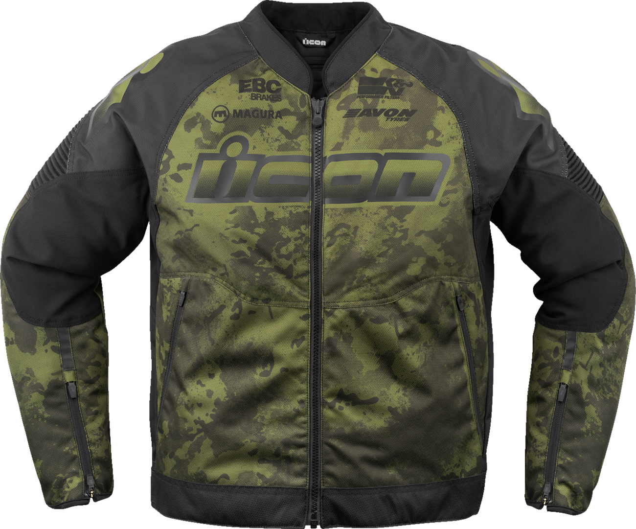 ICON Overlord3™ Magnacross Jacket - Green - 3XL 2820-6723